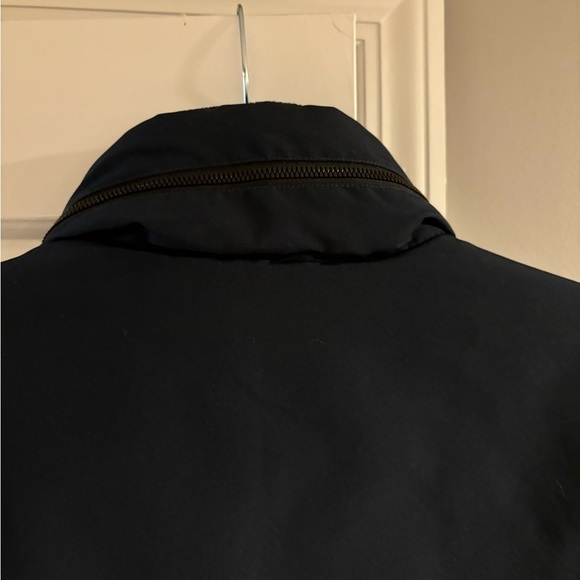 NWT Kenneth Cole Navy Blue Water Resistant Puffer Coat Jacket Size M - Picture 5 of 9